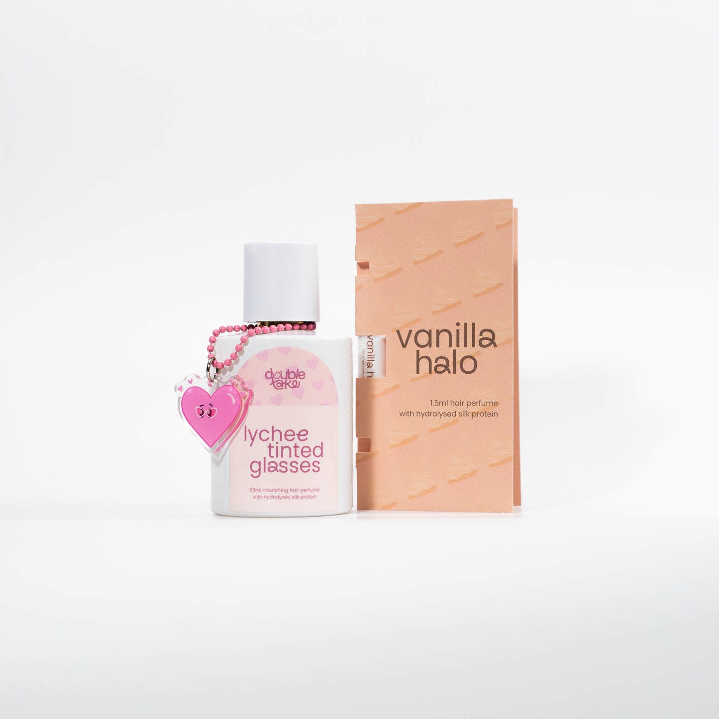 lychee tinted glasses with vanilla halo sample