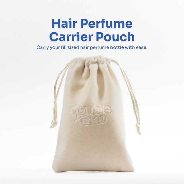 Velvet Hair Perfume Carrier Pouch