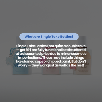 'Single Take' Bottles