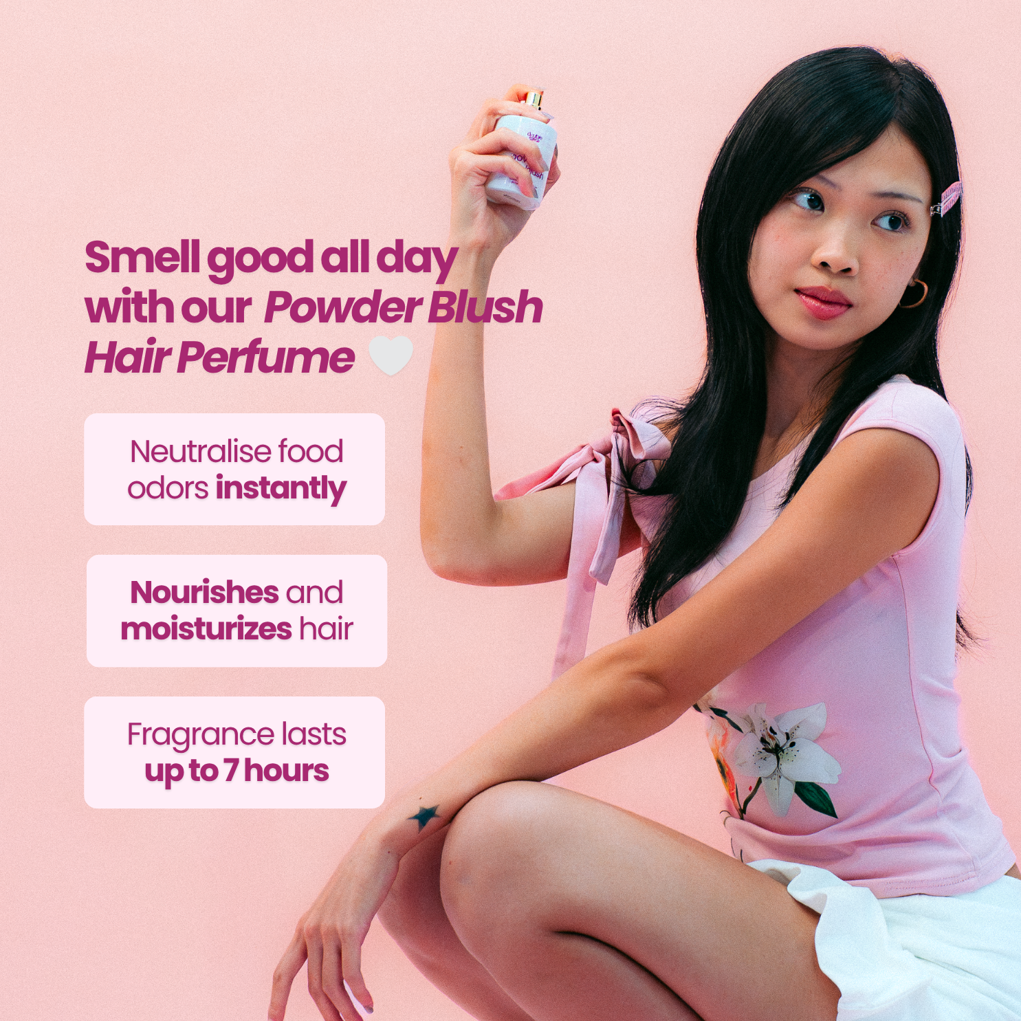 Powder Blush Hair Perfume