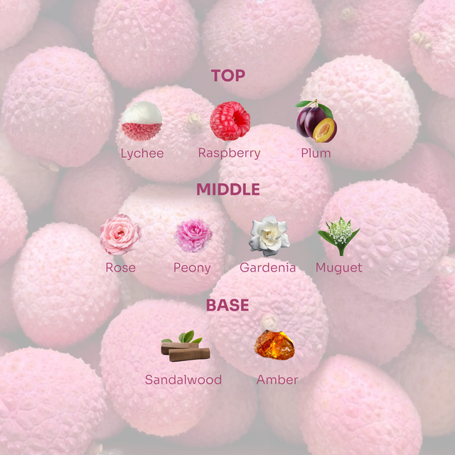 Lychee Tinted Glasses Hair Perfume