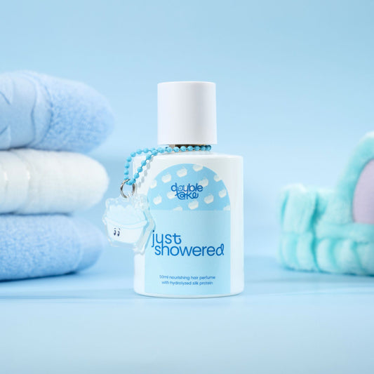 double take just showered bottle