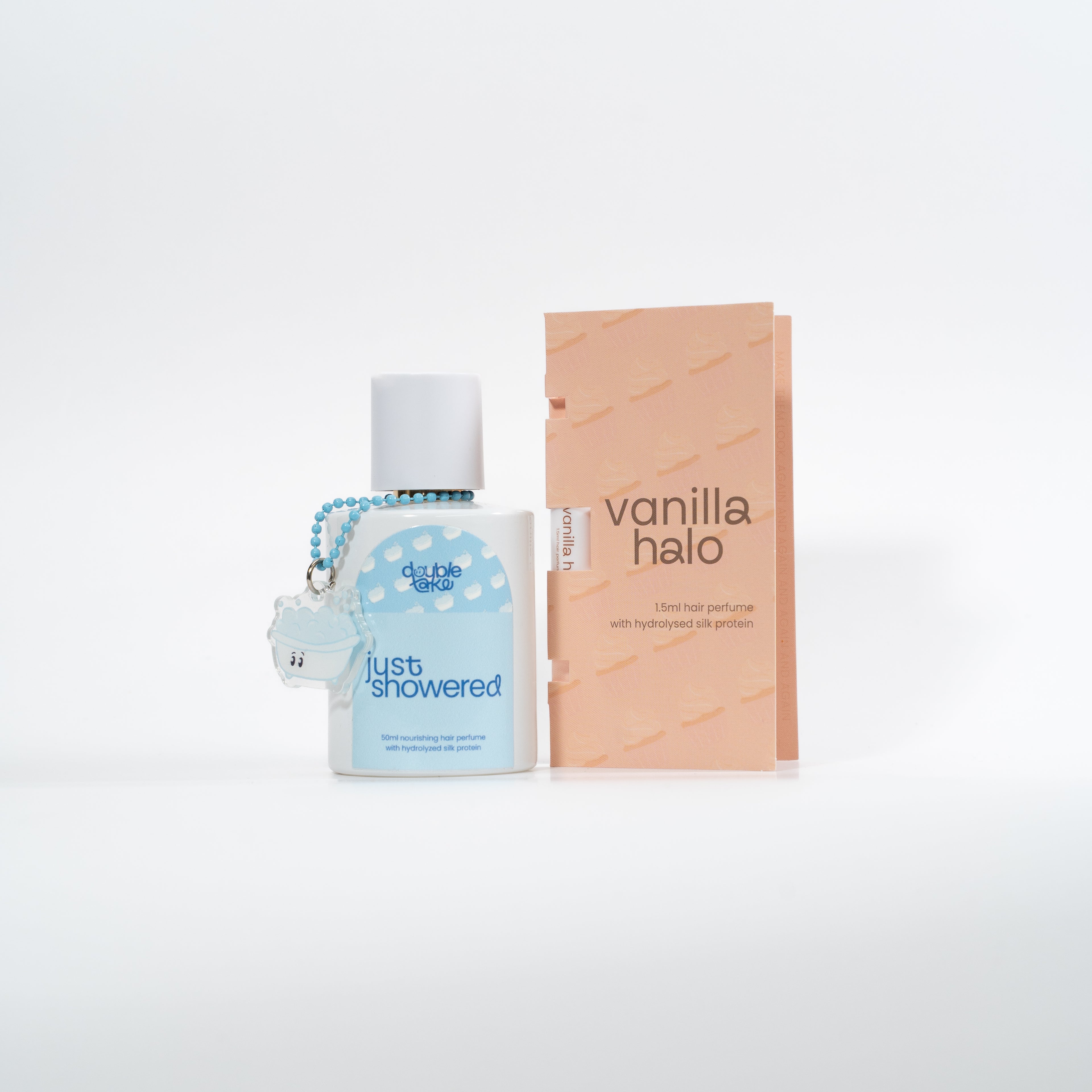 just showered with vanilla halo sample